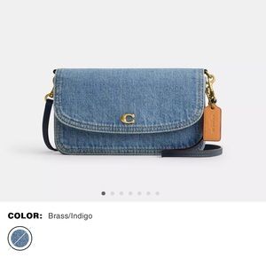 Coach Hayden Crossbody Denim Brass/Indigo